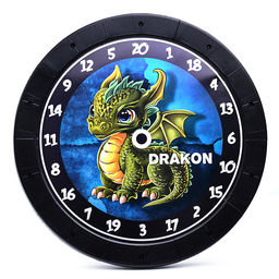 Дартс круглый d 50 (+3 дротика) "Dracon"+блокнот