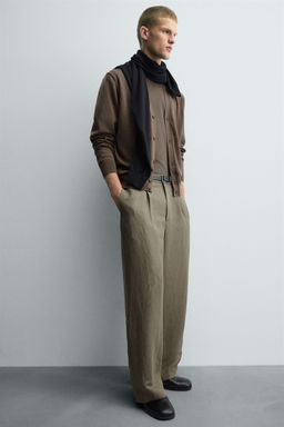 LIGHTWEIGHT TEXTURED CARDIGAN - Zara фото 6