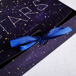 Цена за 2 шт. Коробка подарочная, упаковка, «Космос: Stars», 16.5×12×5 см, БЕЗ ЛЕНТЫ