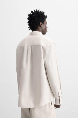 COTTON - LINEN SHIRT - Zara фото 22