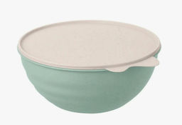 Миска-салатница 3л с крышкой мятная