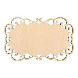 Заготовка для декорирования Mr. Carving ВД-339 Бирка резная фанера 0.3 см 2 шт №1  фото 5