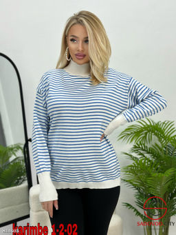 Кофта женская в полоску - Bruno фото 3