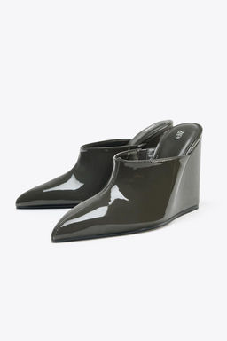 PATENT WEDGE HEELS - Zara фото 5