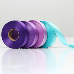 Цена за 4 шт. Лента для декора и подарков, МИКС Cotton (27,33,07,20), 2 см х 45 м