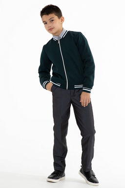 Серые брюки для мальчика Инфанта, модель 0911 СМ  фото 9