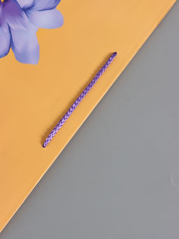 Пакет подарочный ламинированный «Тонка эстетика», персиковый, 33×42.5×10 см