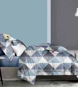 Постельное белье сатин элит на молнии - Энджой 2 сп. (нав.70х70)