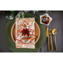 Тарелка новогодняя плоская «Волшебных моментов», 19.5×16.5 см