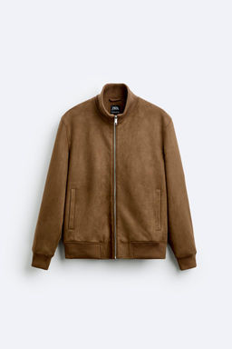 FAUX SUEDE JACKET - Zara фото 9