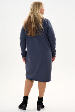 Платье футер-реглан