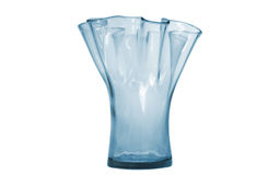 Ваза Artesania, голубая, 23 см