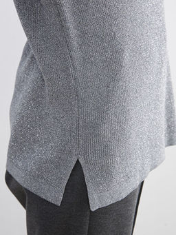 V Yaka Kad?n Triko Kazak