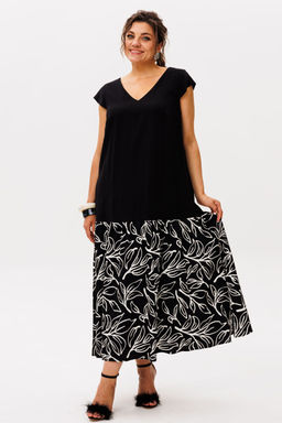 Платье ANELLI 56 черно-белый ангел - Ketty фото 9