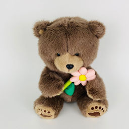 Мягкая игрушка Мишка с цветочком 32 см (арт. 22112/32) - Storyland фото 9