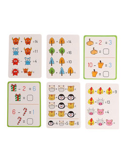 Развивающий набор «Математические ребусы», 80 заданий, 7+