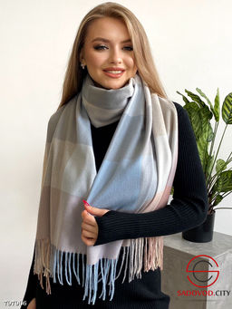Теплые зимние палантины из 100% Cashmere