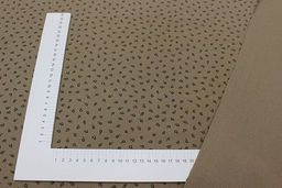 Теплый хлопок Ноктюрн цв.светло-кофейный, ВИД3, ш.1.48м, хлопок-100%, 160гр/м.кв - Купава фото 4