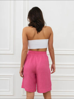 Шорты женские Лён-2 Светло-голубой - Modamica фото 35