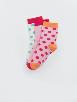 Puantiyeli K?z ?ocuk Soket ?orap 3l? - Waikiki фото 2