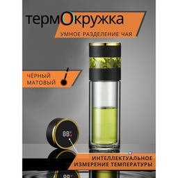 Термос-заварник чайный Magistro «Термо», 330 мл, 6.5×22 см, дисплей