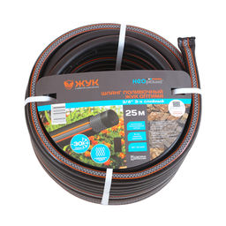 Шланг поливочный Жук Оптима 3/4" 3-х слойный (25 м)