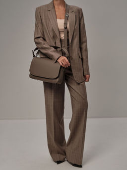 Сумка на плечо Deboro 30512 тауп