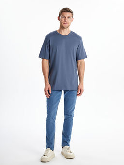 Bisiklet Yaka Penye Erkek Ti??rt