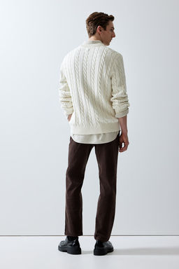 Pantalon de pana Regular Fit - H&m фото 3