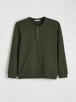 Bisiklet Yaka Erkek D??meli Ti??rt