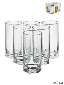 Стаканы 6 штук 440 мл Танго / 42949BFD /уп.8/