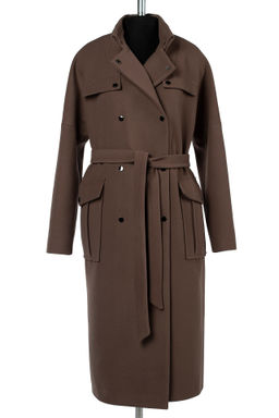 01-11939 Пальто женское демисезонное (пояс) - El podio фото 4