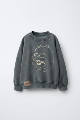 SHINY CAPYBARA CAPYFUN  SWEATSHIRT