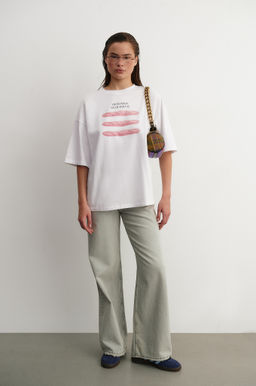 Футболка с принтом Pink baguette - Mollis фото 2