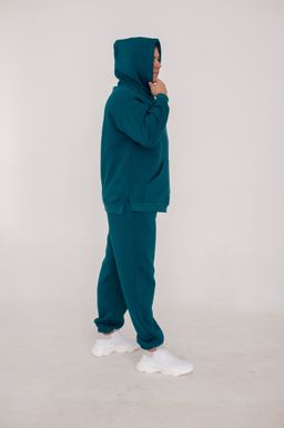 Костюм Флорис с начесом изумруд - Марлен фото 6