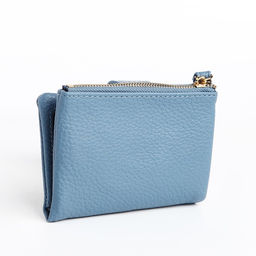 Кошелёк на кнопке, цвет голубой - Simaland фото 2