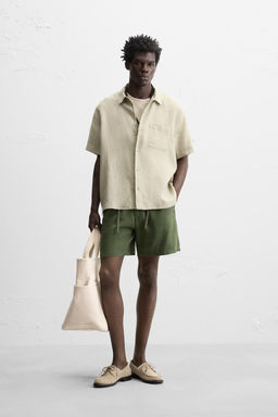 BERMUDA SHORTS LINEN BLEND - Zara фото 19