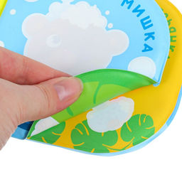 Книжка для ванны для купания с игрушками и мочалкой «Утята», набор для купания