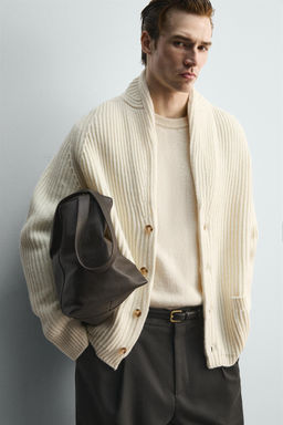 LIMITED EDITION TEXTURED CARDIGAN - Zara фото 5