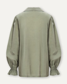 Домашняя блузка оттенка хаки - Deseo фото 3