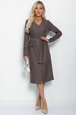 Платье Бруклин (коричневое) П11365 - Lt collection фото 15