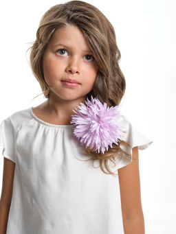 Заколка-брошь PR3965 сирень