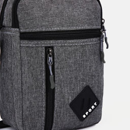 Сумка мужская, цвет серый - Simaland фото 3