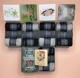 Носки мужские в подарочной упаковке