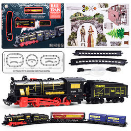 Железная дорога "Млечный путь"(свет, звук) в коробке