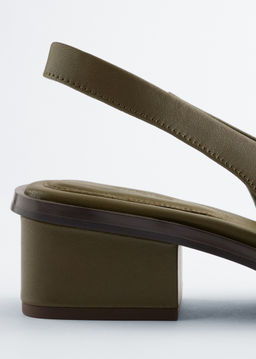 Sandalias de tiras de piel de napa - H&m фото 2