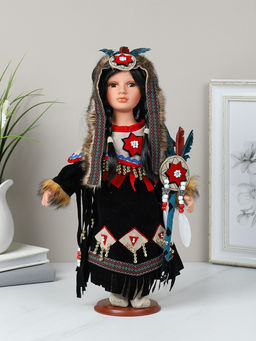 Сувенир коллекционный Индейцы 40 см / ZD1800 /уп 24/ - Галеонтрейд фото 11