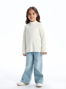 Yar?m Bal?k?? Yaka K?z ?ocuk Ti??rt