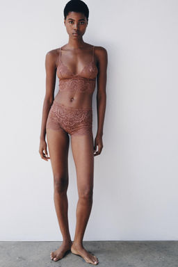 BRAGUITA CULOTTE ENCAJE / Beige