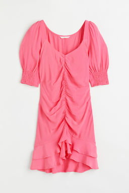 Vestido con manga puffy